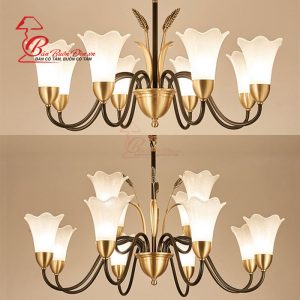 Đèn Chùm Hoa Lily 88095 Bán Buôn Đèn