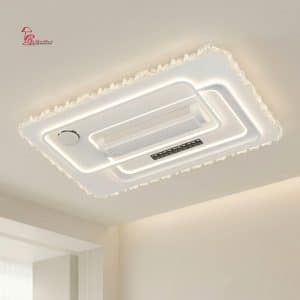 Đèn Quạt Ốp Trần Chữ Nhật FS-995