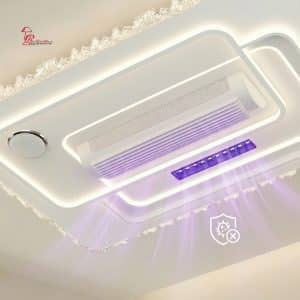 Đèn Quạt Ốp Trần Chữ Nhật FS-995