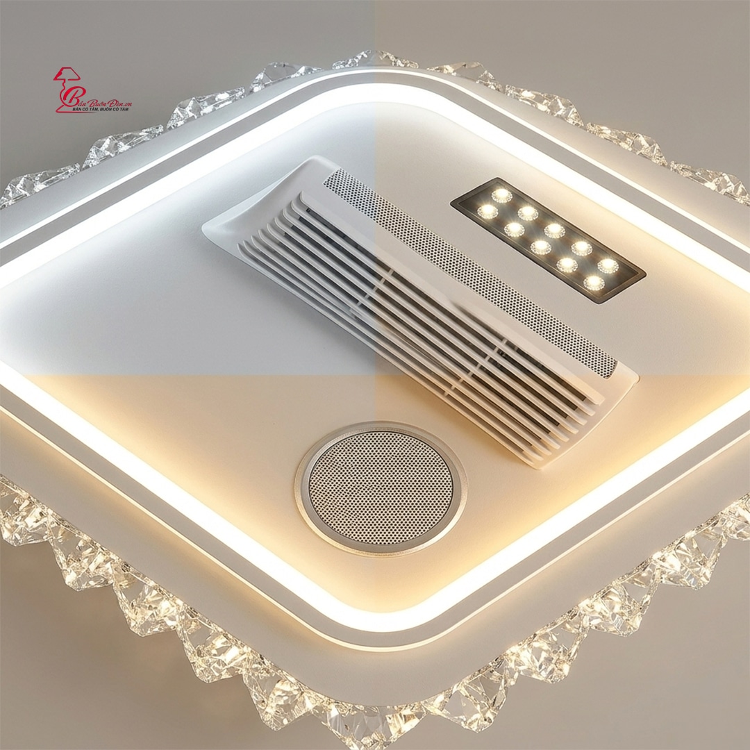 den-quat-op-tran-vuong-fs-995 (2) Đèn Quạt Ốp Trần Vuông FS-995