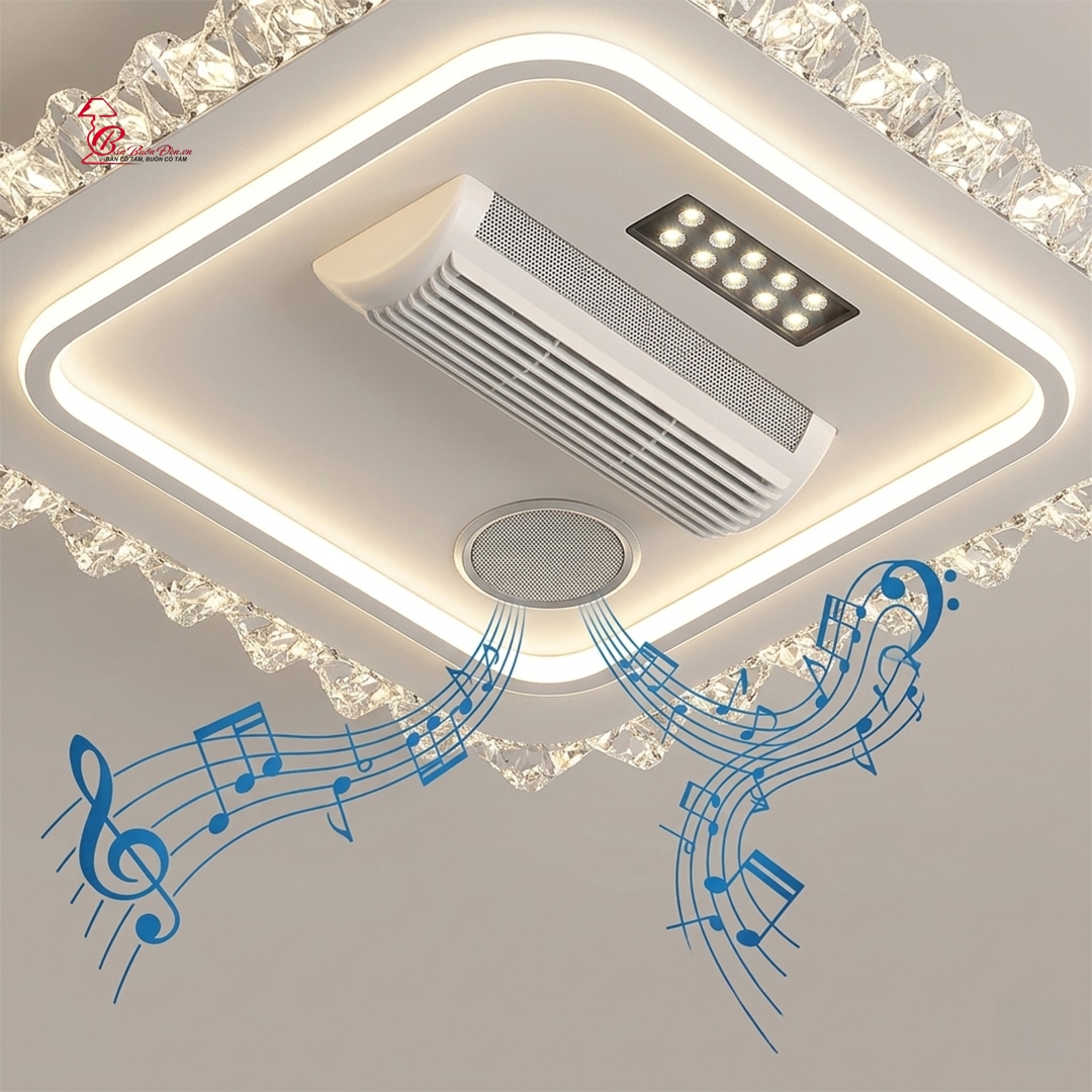 den-quat-op-tran-vuong-fs-995 (4) Đèn Quạt Ốp Trần Vuông FS-995